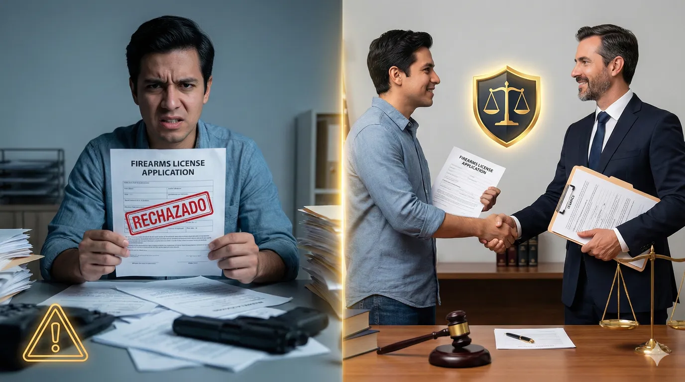 ¿Por qué es un riesgo tramitar tu Licencia de Armas sin asesoría legal especializada?